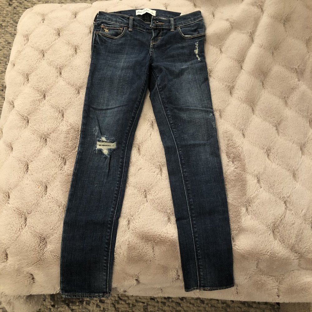 Abercrombie- girls skinny jeans